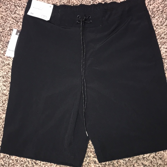 Goodfellow & Co. Men's Black Board Drawstring Shorts Size M | NWT - Picture 1 of 6